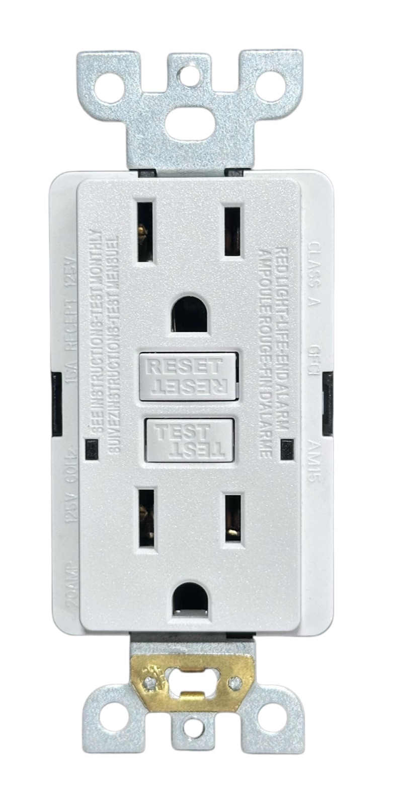 AM15 Dual-LED Slim GFCI